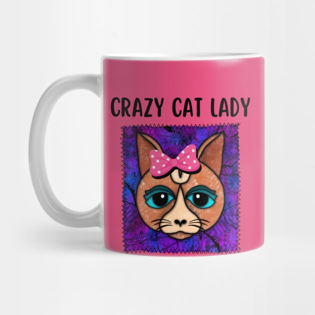 Crazy Cat Lady Coming Through by Quirky And Funny Animals